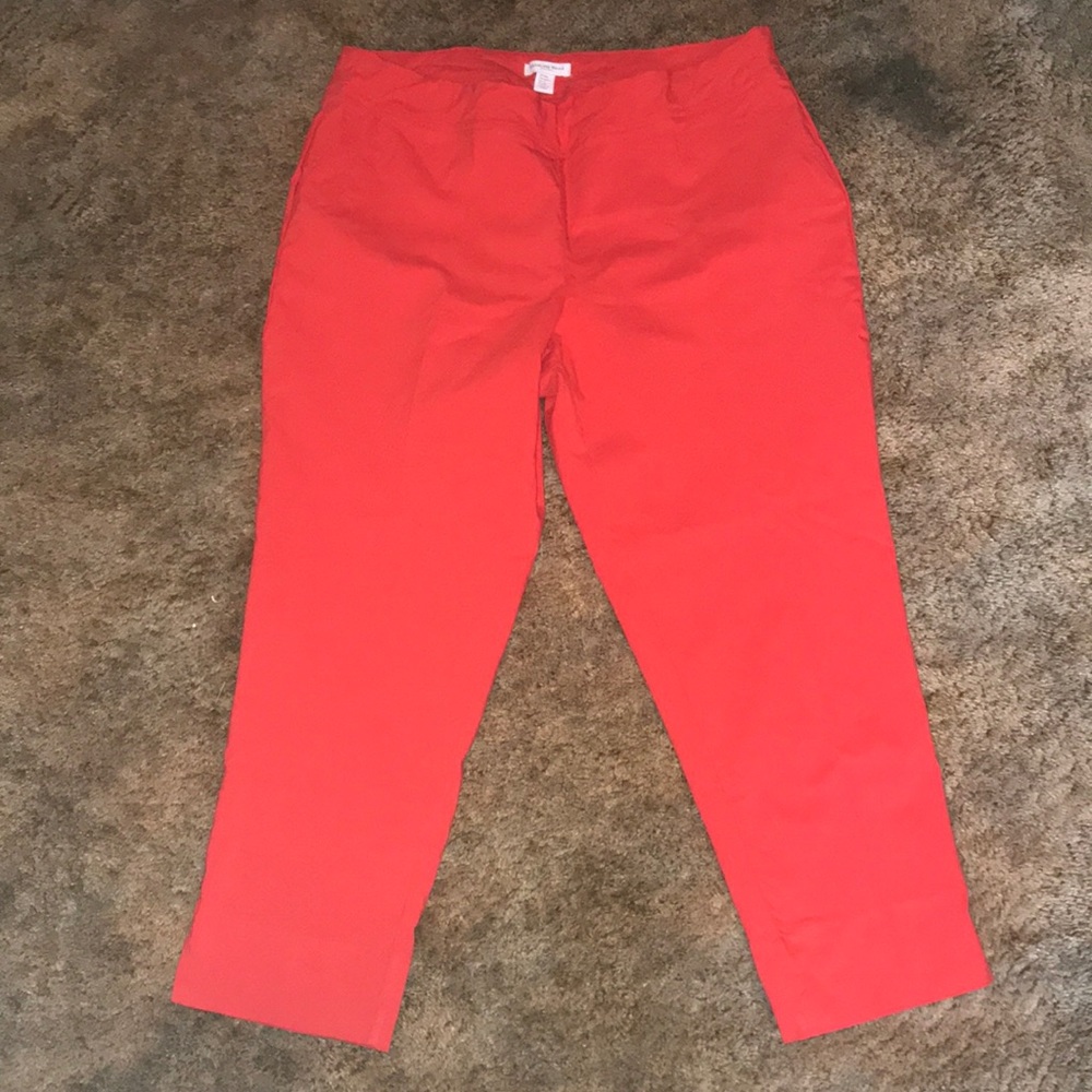 Red pants